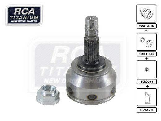 RCA FRANCE Nivelsarja, vetoakseli FI140A